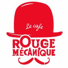 Logo du café rouge mécanique, bar à Nantes. 